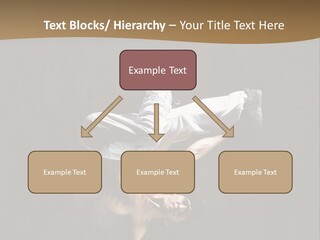 Headstand Sporty Music PowerPoint Template