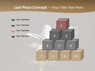 Headstand Sporty Music PowerPoint Template