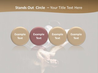 Headstand Sporty Music PowerPoint Template