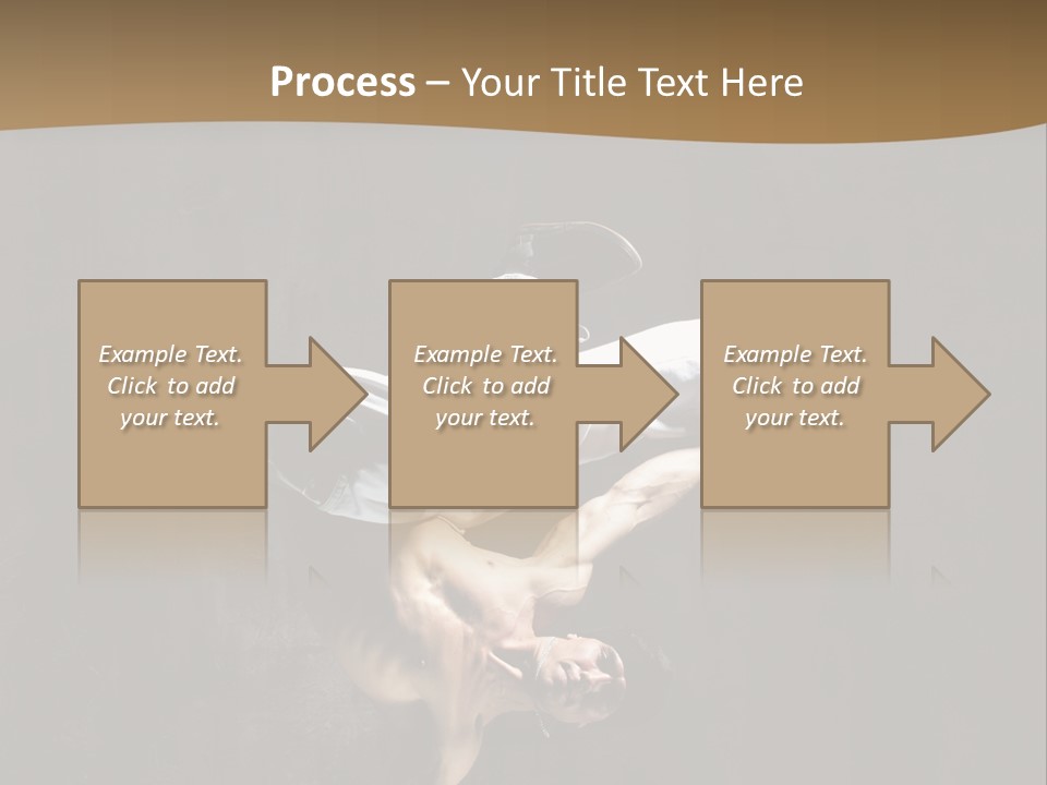 Headstand Sporty Music PowerPoint Template