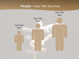 Headstand Sporty Music PowerPoint Template