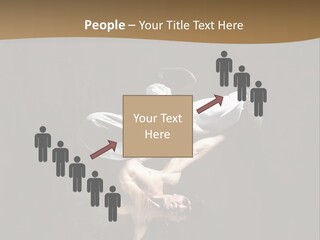Headstand Sporty Music PowerPoint Template