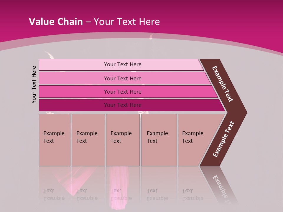 Ballerina Elegance Posing PowerPoint Template