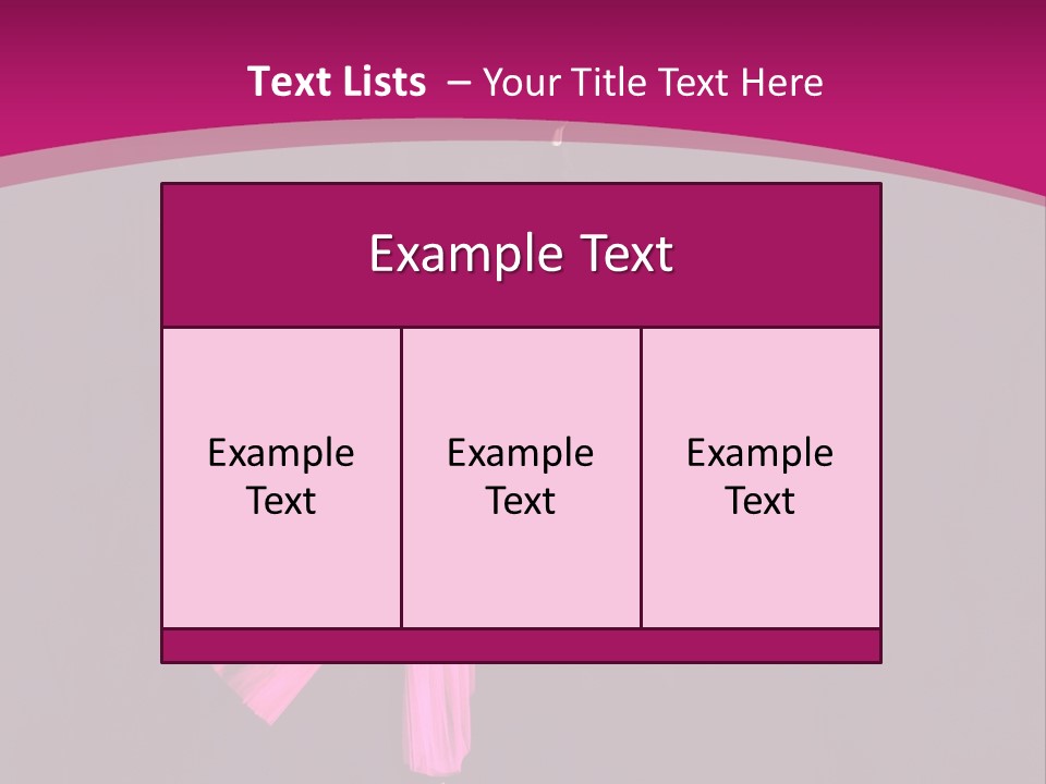 Ballerina Elegance Posing PowerPoint Template