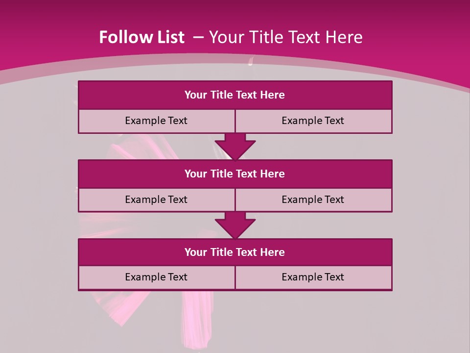 Ballerina Elegance Posing PowerPoint Template