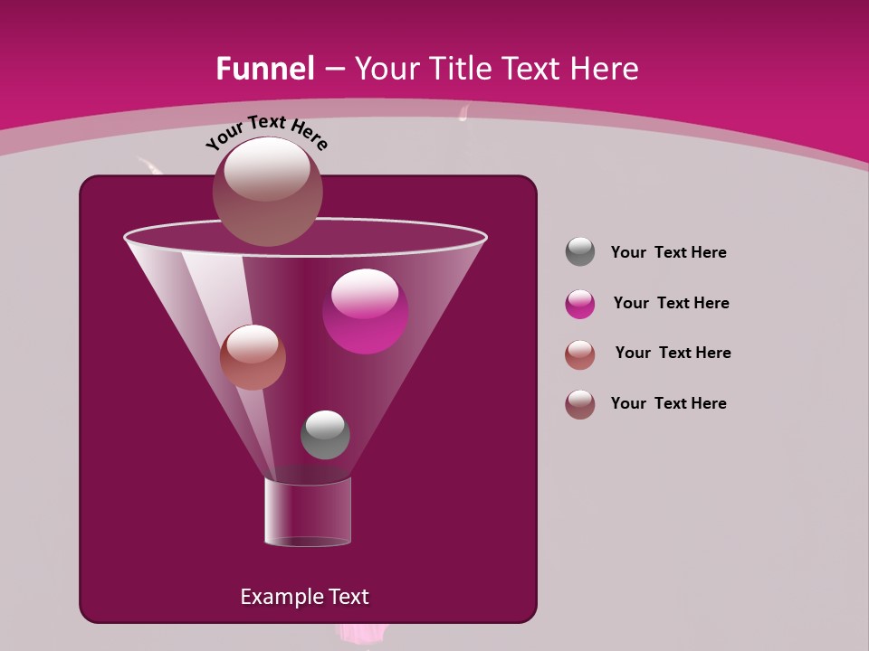 Ballerina Elegance Posing PowerPoint Template