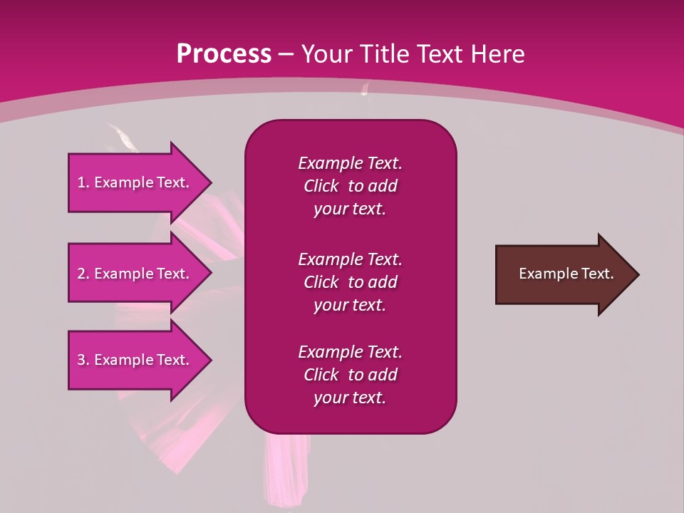 Ballerina Elegance Posing PowerPoint Template