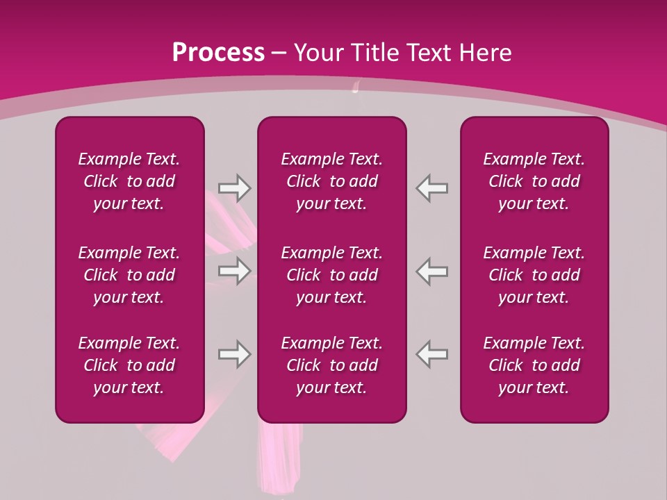 Ballerina Elegance Posing PowerPoint Template