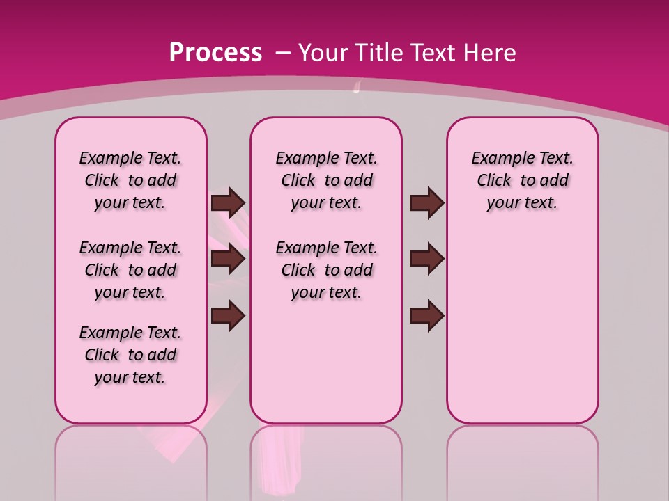 Ballerina Elegance Posing PowerPoint Template