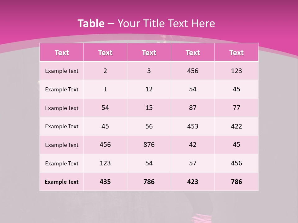 Teenager Dance Girl PowerPoint Template