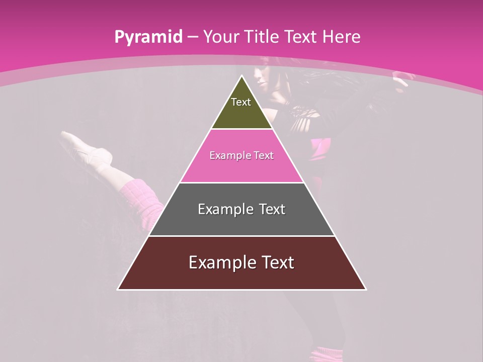 Teenager Dance Girl PowerPoint Template