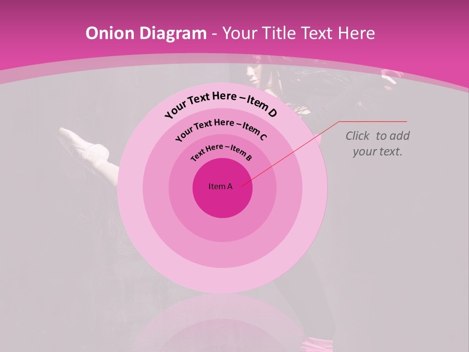 Teenager Dance Girl PowerPoint Template