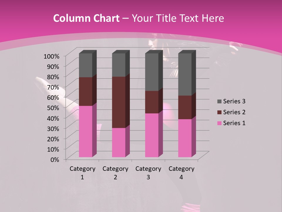 Teenager Dance Girl PowerPoint Template