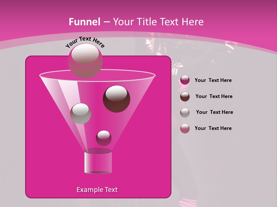 Teenager Dance Girl PowerPoint Template