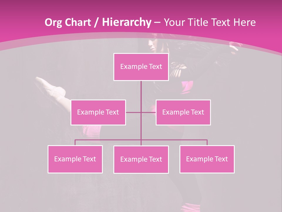 Teenager Dance Girl PowerPoint Template