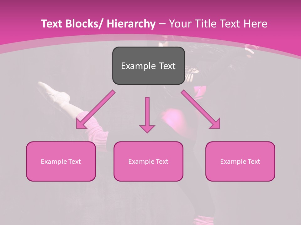 Teenager Dance Girl PowerPoint Template