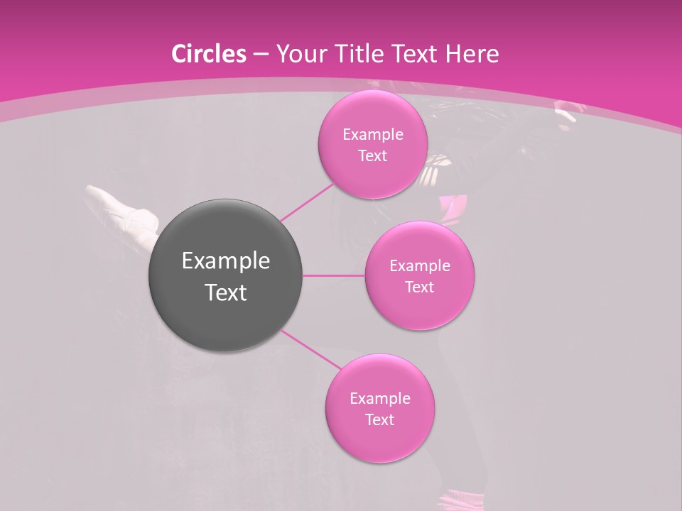 Teenager Dance Girl PowerPoint Template