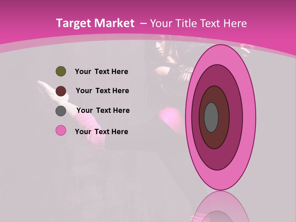 Teenager Dance Girl PowerPoint Template