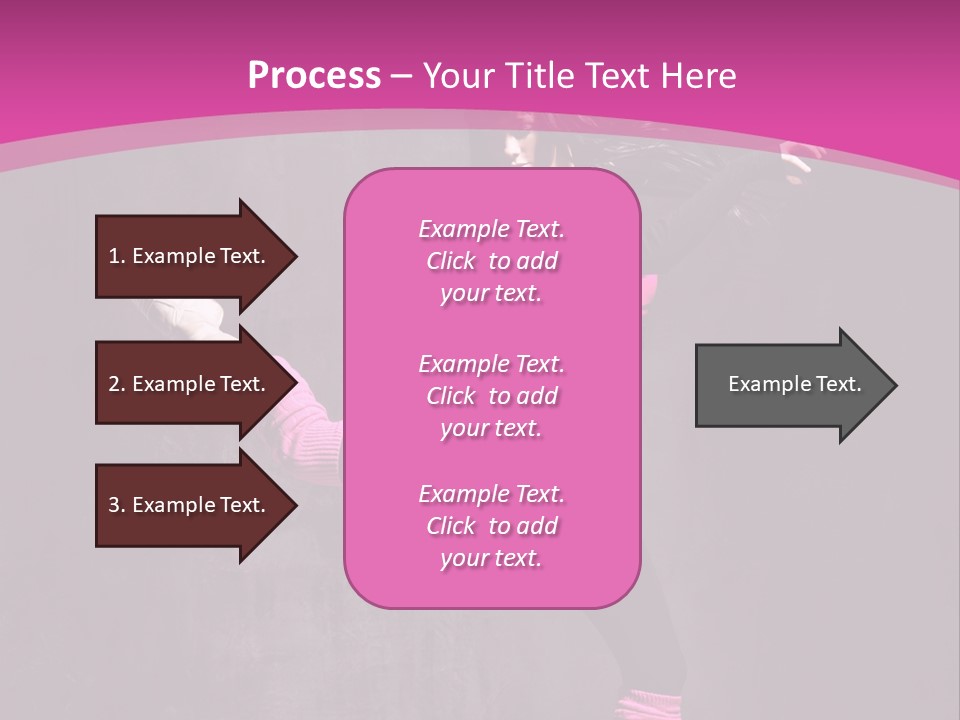 Teenager Dance Girl PowerPoint Template