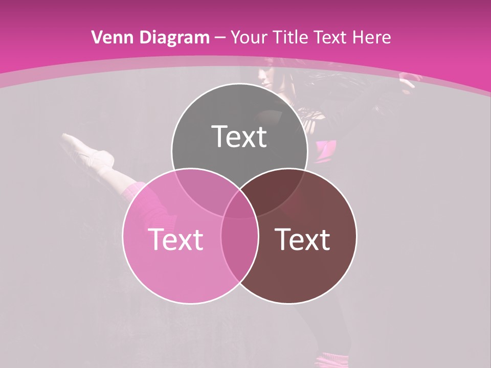 Teenager Dance Girl PowerPoint Template