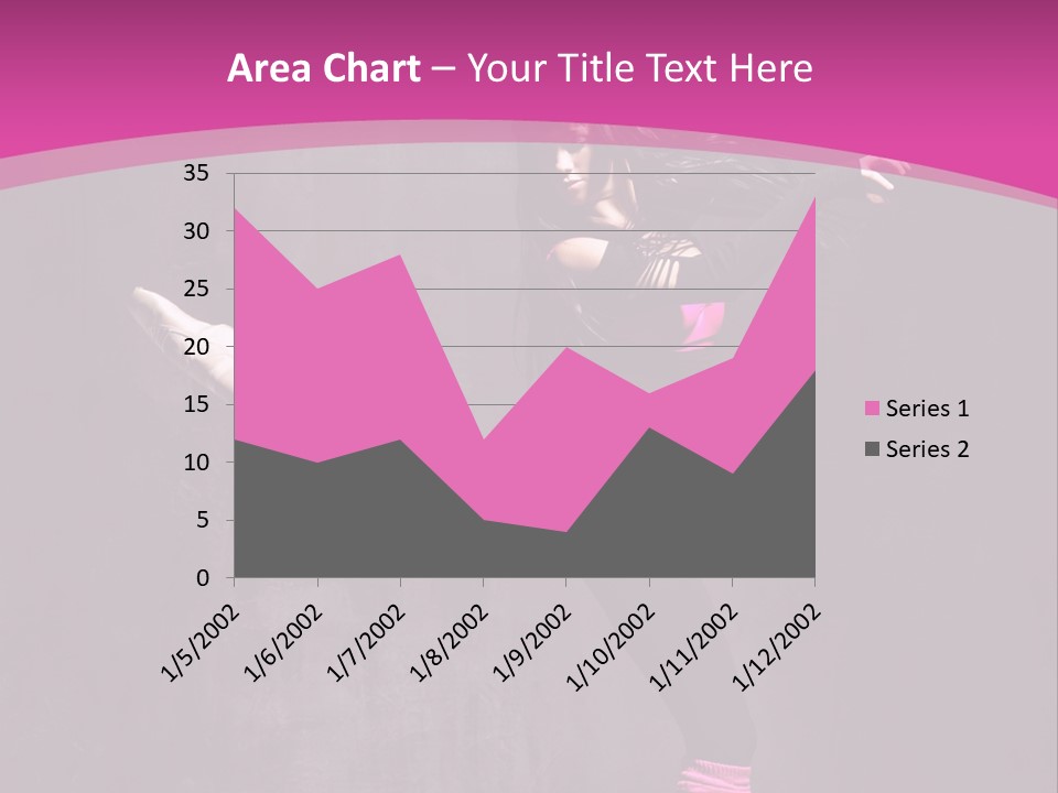 Teenager Dance Girl PowerPoint Template