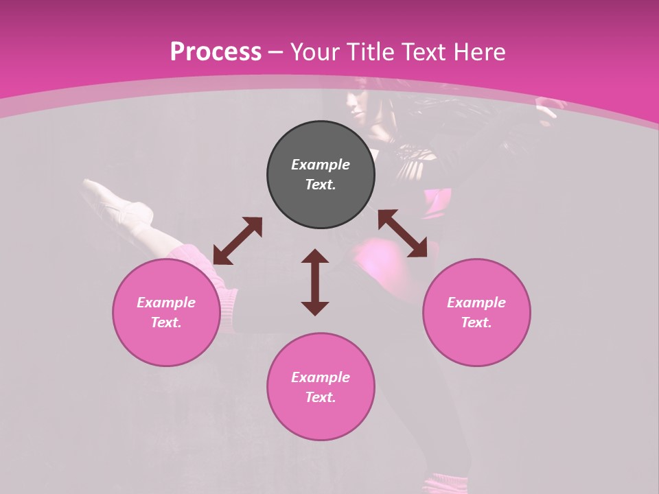 Teenager Dance Girl PowerPoint Template