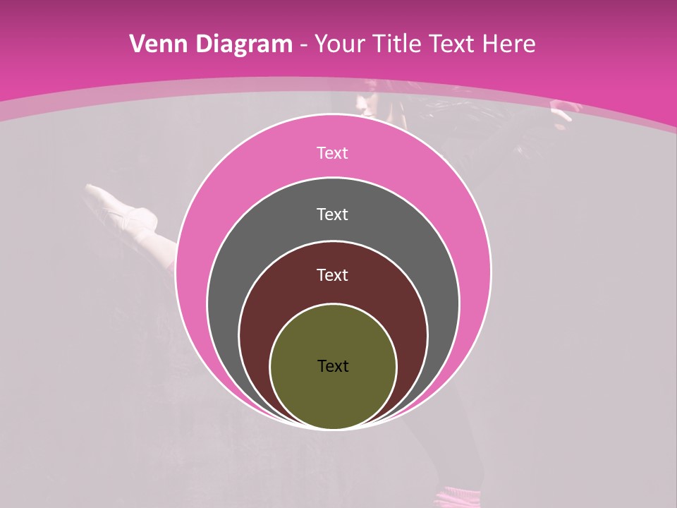 Teenager Dance Girl PowerPoint Template