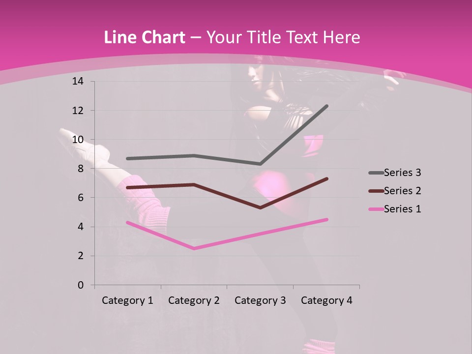 Teenager Dance Girl PowerPoint Template