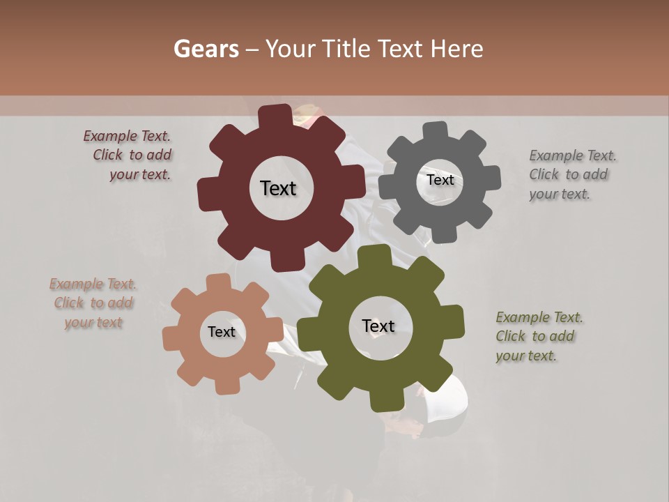 Pose Headstand Moving PowerPoint Template