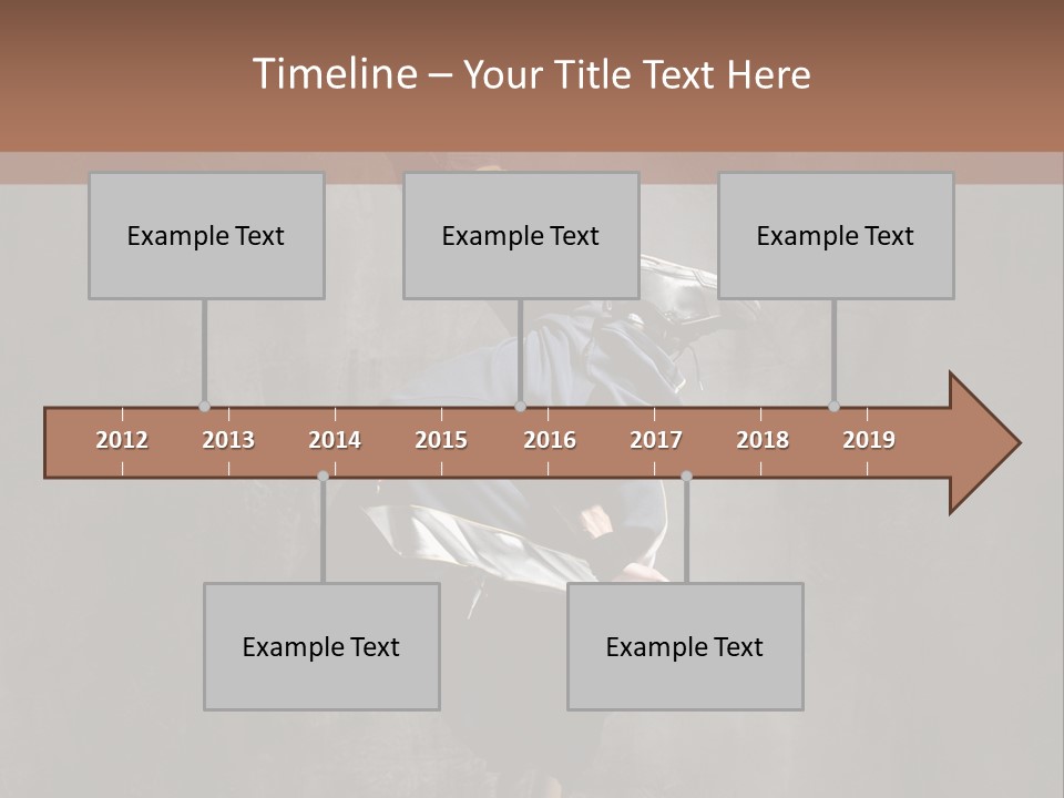 Pose Headstand Moving PowerPoint Template