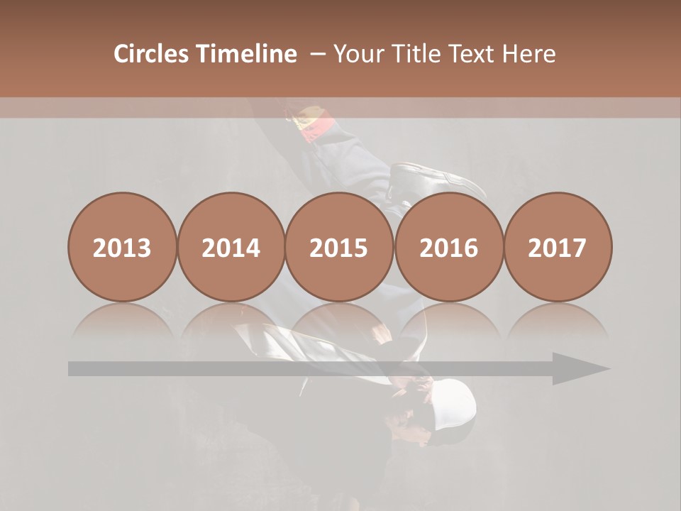 Pose Headstand Moving PowerPoint Template