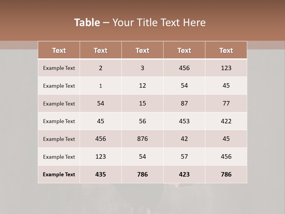Pose Headstand Moving PowerPoint Template