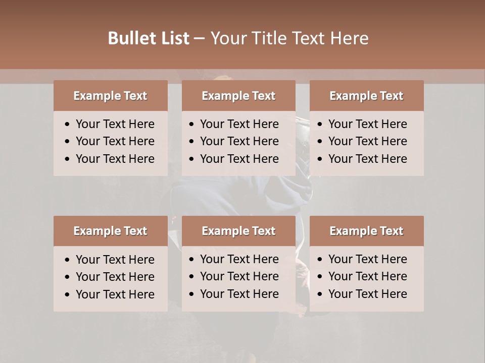 Pose Headstand Moving PowerPoint Template