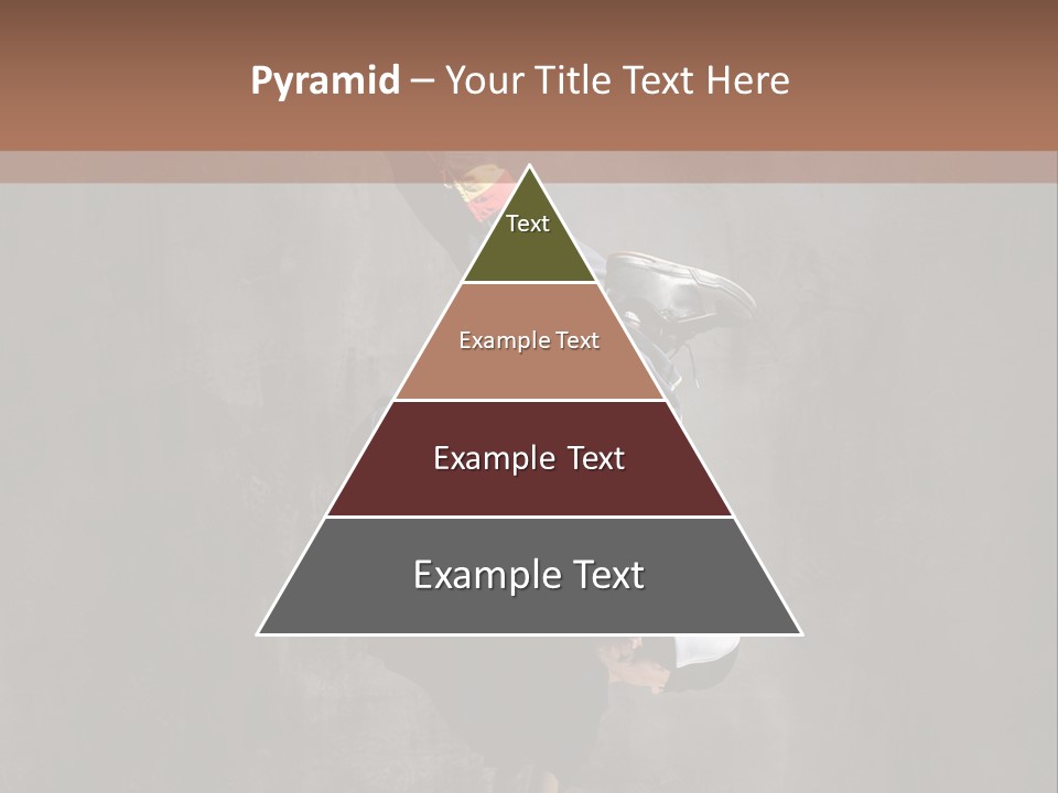 Pose Headstand Moving PowerPoint Template