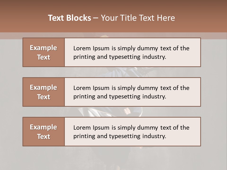 Pose Headstand Moving PowerPoint Template