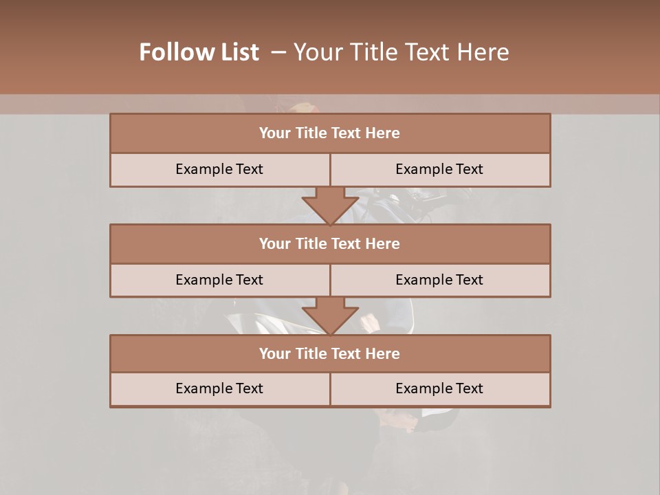 Pose Headstand Moving PowerPoint Template