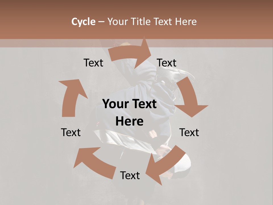 Pose Headstand Moving PowerPoint Template