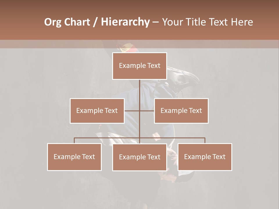 Pose Headstand Moving PowerPoint Template