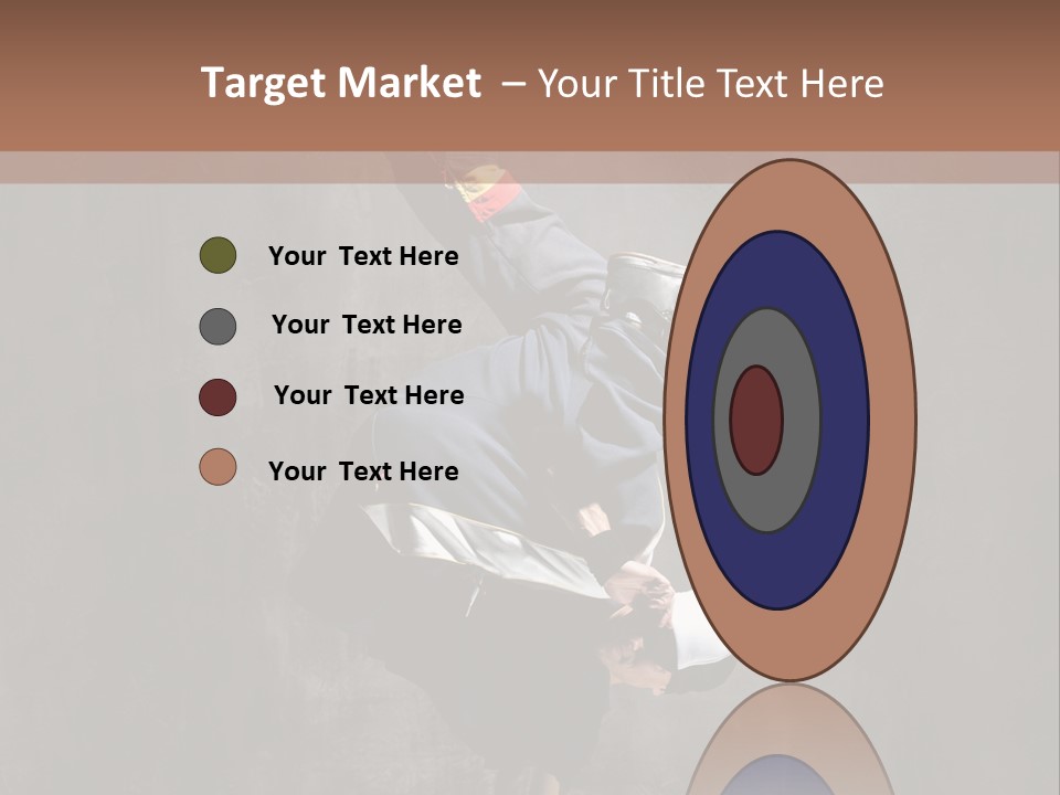 Pose Headstand Moving PowerPoint Template