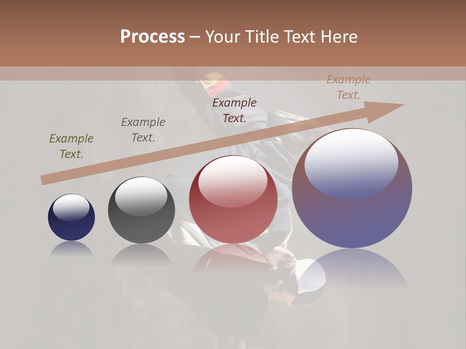 Pose Headstand Moving PowerPoint Template