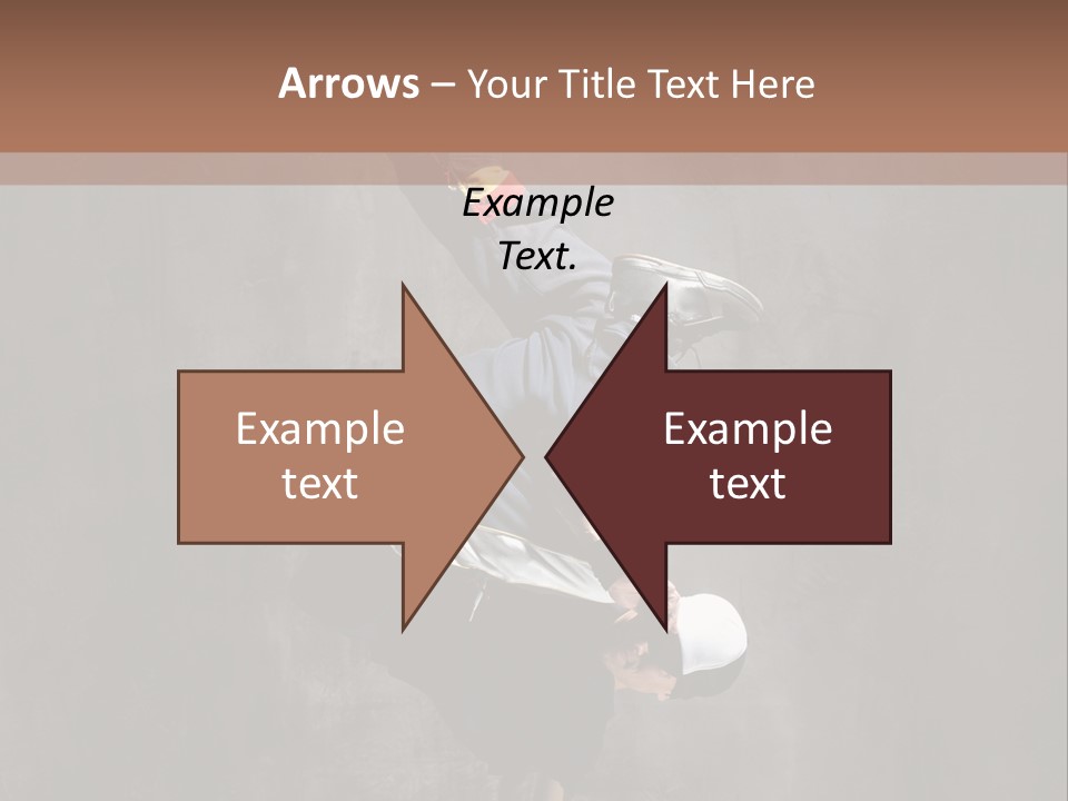 Pose Headstand Moving PowerPoint Template