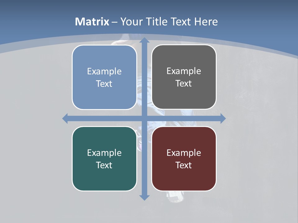 Girl Performer Midair PowerPoint Template