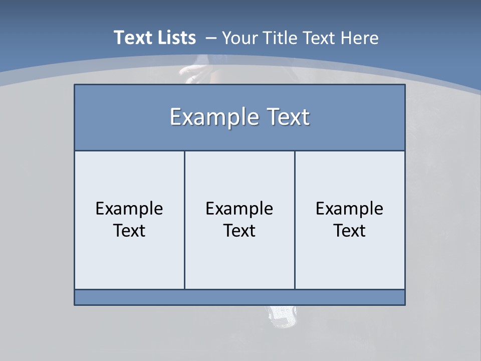 Girl Performer Midair PowerPoint Template