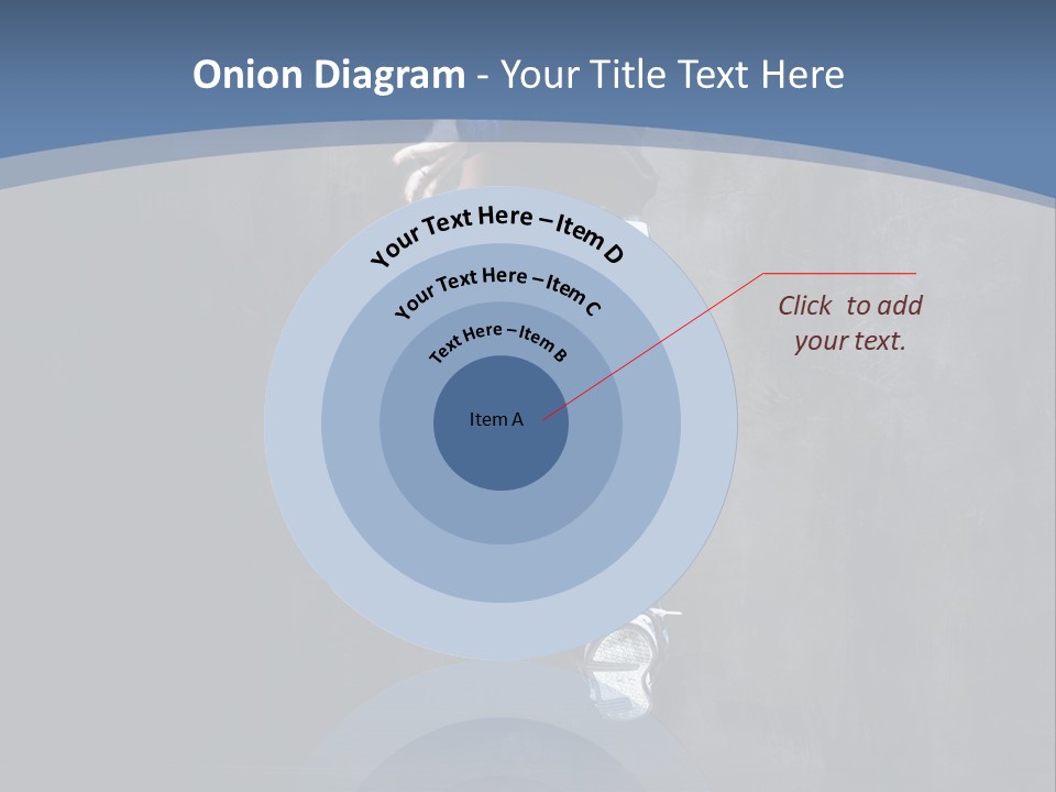 Girl Performer Midair PowerPoint Template