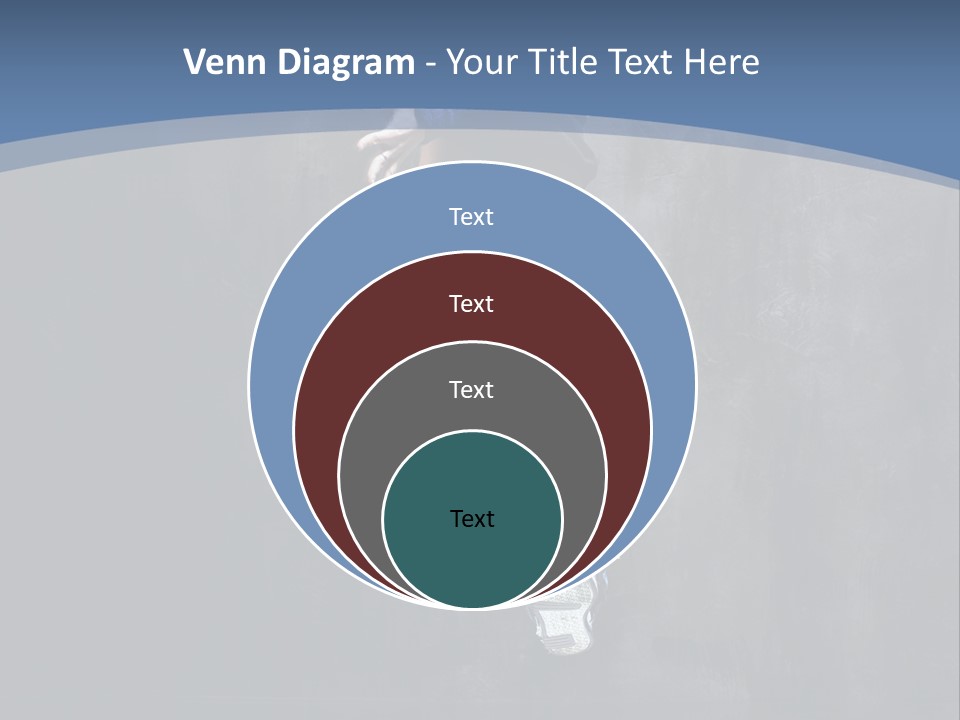 Girl Performer Midair PowerPoint Template