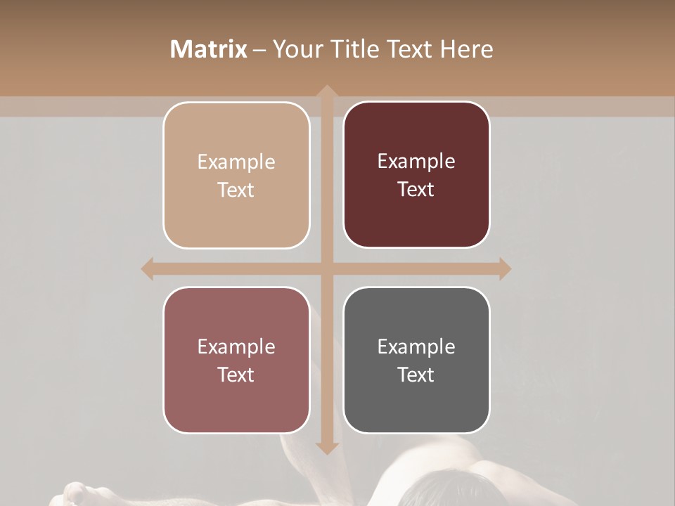 Stretching Practicing Man PowerPoint Template