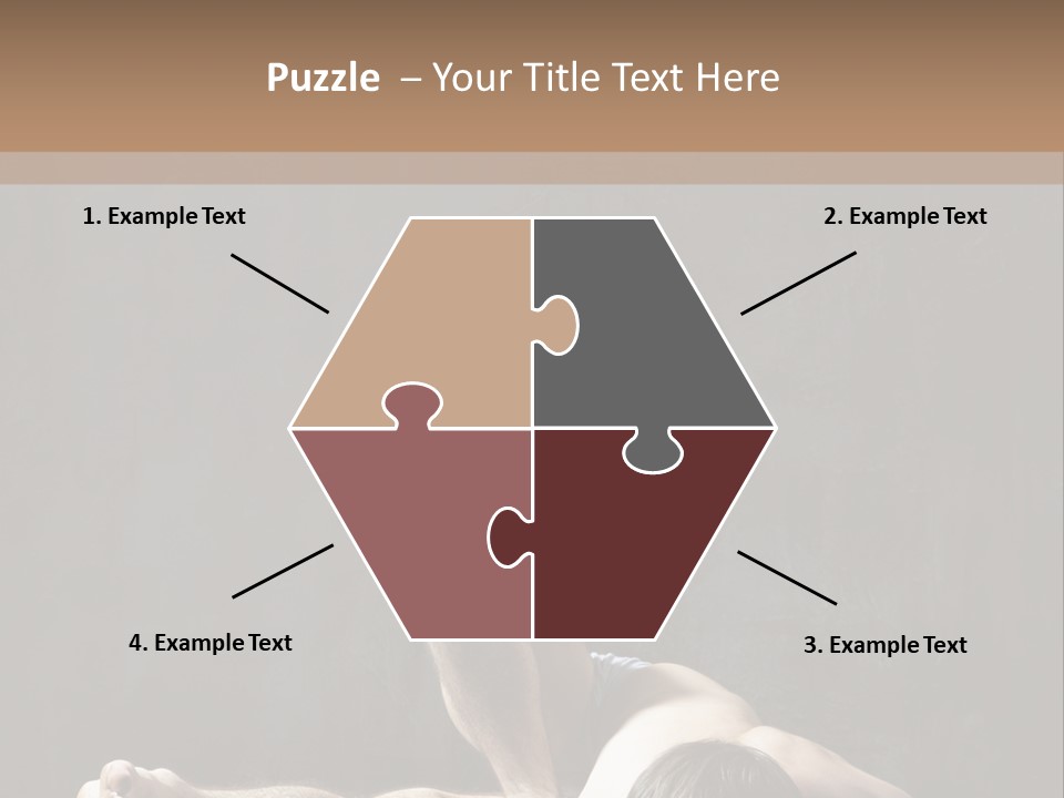 Stretching Practicing Man PowerPoint Template