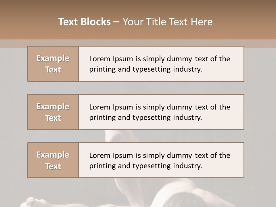 Stretching Practicing Man PowerPoint Template
