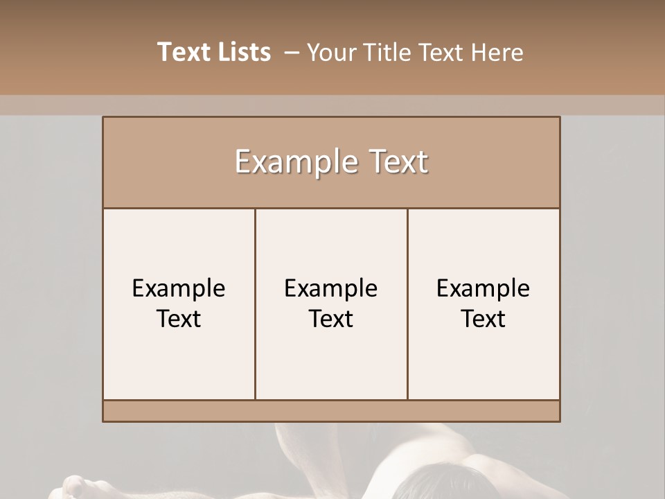 Stretching Practicing Man PowerPoint Template