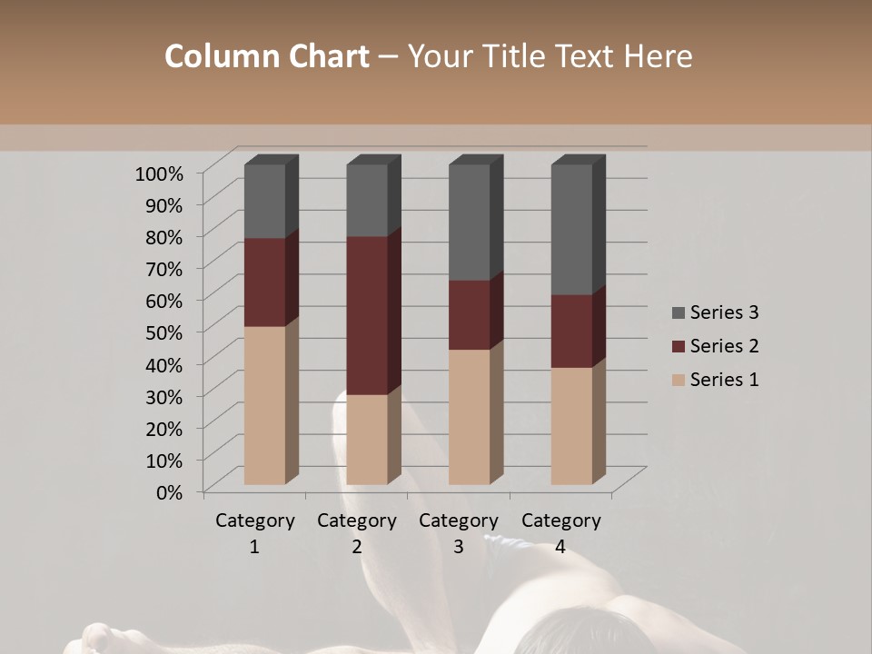 Stretching Practicing Man PowerPoint Template